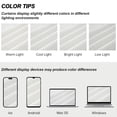 thumbnail image 6 of Jainmy Pinch Pleated Sheer Curtains,Drapes Back Tab Pleat Hooks Rings,Neutral Boho Window Curtains Living Room Bedroom,2 Panels,White,40"×90", 6 of 10