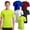 Combo B, variant on BROOKLYN VERTICAL Boys 5-Pack Quick Dry-Fit Moisture Wicking Active Athletic Performance Crewneck T-Shirt
