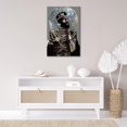 thumbnail image 5 of HFDF Kg Wall Art - Black Artwork Queen Crown Decor - African American Abstract Art -less 16x20inch Framed, 5 of 5