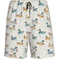 thumbnail image 2 of CROPD Mens Pajama Shorts Soft Lounge Bottoms Sleepwear Pj Pants With Pockets S-4XL, 2 of 5