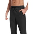 thumbnail image 6 of BUYJYA 3 Pieces Men's Athletic Sweatpants Joggers with Zippered Pockets for Gym Running Workout Training, 6 of 8