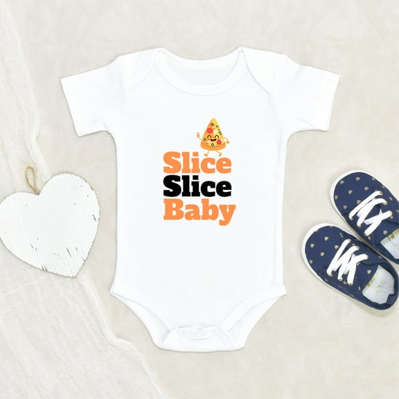Newbabywishes - Funny Slice Pizza Foods Baby Clothes for Boys and Girls - Newborn Baby Clothes