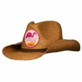 thumbnail image 1 of Natural Light Naturdays Straw Cowboy Hat With Brown Band, 1 of 3