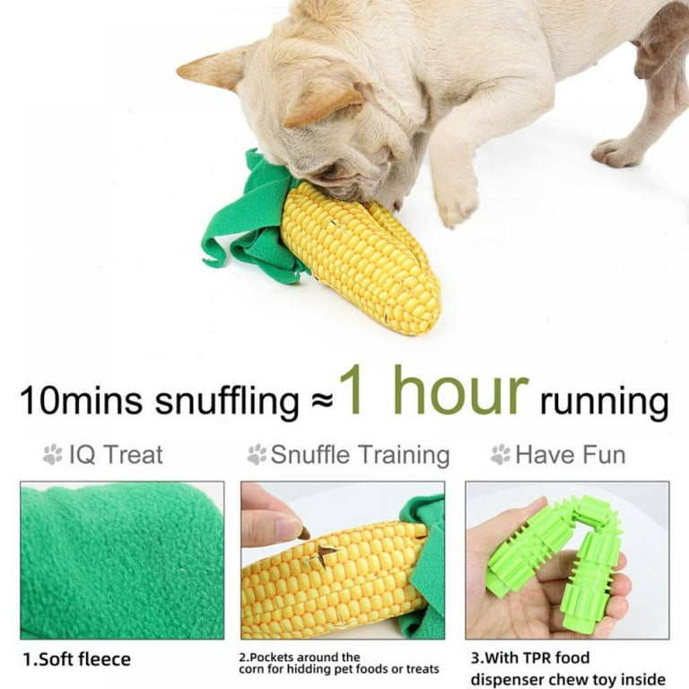 2 in 1 Corn Sniffing Dog Toy Factory Starts Pet Toy Supplier IQ Dog Toy  Supplier