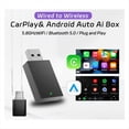 thumbnail image 2 of Mini Adaptador Inalámbrico CarPlay para Coche, Caja Android Inteligente con Conexión por Cable A Inalámbrica 2 en 1., 2 of 5