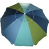 Mainstays 7.5ft Umbrella Blue Stripe