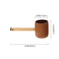 thumbnail image 3 of Water Dipper Japanese Style Water Dipper Long Handle Ladle Outdoor Watering Ladle, 3 of 3