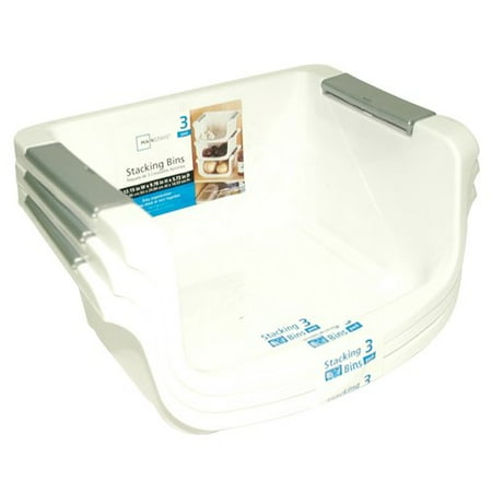 walmart stackable bins your zone