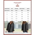 thumbnail image 3 of Chase Secret Womens Casual Jacket Fuzzy Fleece Long Sleeve Shacket Shirts Jacket with Pockets, 3 of 6