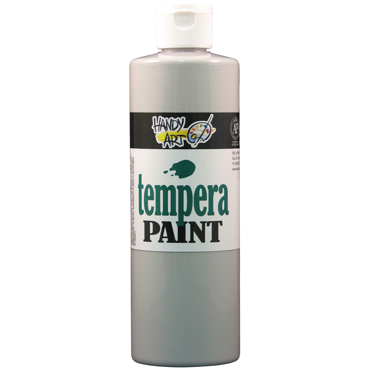 Handy Art Tempera Paint 16ozGray