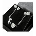 thumbnail image 3 of Collar Y Aretes De Flor Tulipan color plata, 3 of 4
