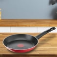 thumbnail image 2 of T-fal Sartén 20 cm Simply Titanium con antiadherente reforzado con partículas de titanio, base difusora e indicador Thermo Signal, fácil de limpiar y de usar, con gran, 2 of 4