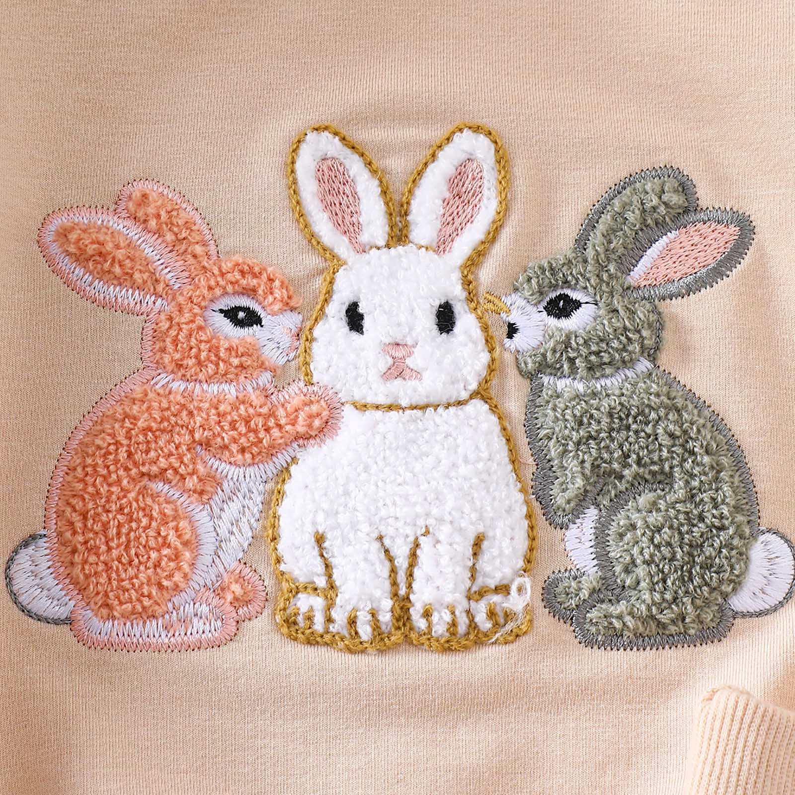 Faraee Toddler Girls Clothes Embroidery Cotton Summer Outfit Baby Kids Short Sleeve T-Shirt Tops Drawstring Pockets Shorts Clothing Set 3 6 12 18 24 Months 2t 3t Beige