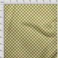 thumbnail image 4 of oneOone Cotton Flex Lime Green Fabric Gingham Check Craft Projects Decor Fabric Printed By The Yard 40 Inch Wide, 4 of 4