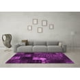 thumbnail image 3 of Ahgly Company Indoor Square Persian Pink Traditional Area Rugs, 7' Square, 3 of 4