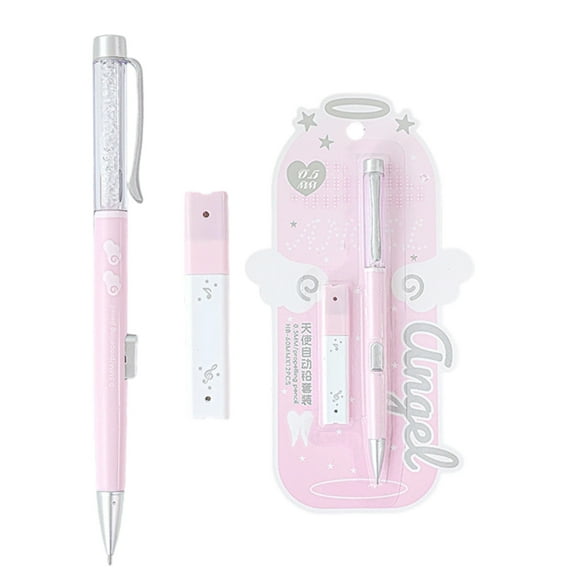 0.5mm Mechanical Pencil With Box of Refills Ergonomic Grip Plastic Automatic Pencil For Sketching Drafting Note Taking