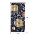 thumbnail image 5 of Pioneer Flower Floral Print Pattern Shower Curtain 36"x72" ,Bathroom Decorative Shower Curtains Set with 12 Hooks,Modern Waterproof Washable Shower Curtain, 5 of 6
