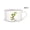 Leaf-3, variant on Microwavable Ceramic Noodle Bowl with Handle and Seal Fine Porcelain Green Leaf Design