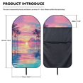 thumbnail image 6 of Garronmavis Post-Workout Sweat & Outdoor Activity Protection Front Car Seat Towel Cover Water-Resistant Washable Easy Installation Universal Fit for Cars SUVs Trucks Sedans Vans, 6 of 8