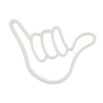 thumbnail image 1 of Letrero de Luz de Forma de la mano Zulema Gesto LED Beige, 1 of 8