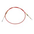 thumbnail image 1 of B&M Auto Trans Shifter Cable 80506 Fits All B&M Shifters Except Race Shifters; 6 Foot Length; 2-1/2 Inch Stroke; With 1 Eyelet/1 Threaded Cable End, 1 of 4