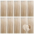thumbnail image 1 of Cortina de aluminio Backdrop Ohiyoo, 10 unidades, color dorado champán, 1 x 2,5 m, 1 of 6