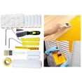 thumbnail image 4 of Juego de rodillos de pintura para pared Pro Wall Paint Roller Naps para uso comercial en interiores y exteriores 19 piezas, 4 of 9
