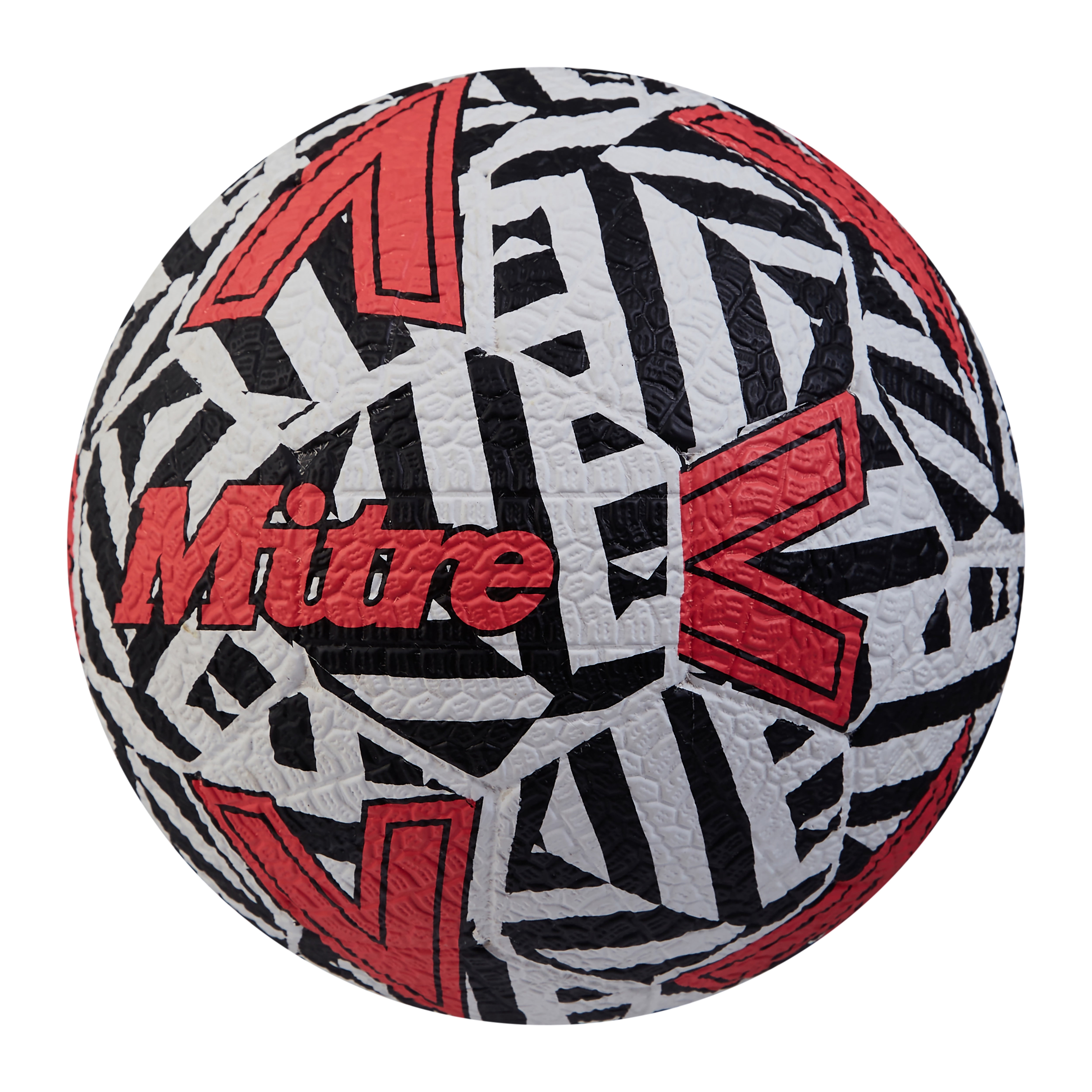Mitre Unisex Recreation Soccer Ball - Durable Machine-Stitched 32-Panel Construction - Soft-Touch Feel - Versatile Play on Grass & AstroTurf - Available in Sizes 3, 4 & 5