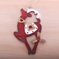 thumbnail image 2 of Colgantes de de Navidad animales niños adornos colgantes ligero Festival árbol colgante boda hogar habitación vacaciones decoraciones Kits de decoración para fiestas Estrella de ciervo marrón Moyic HA069822-03, 2 of 6