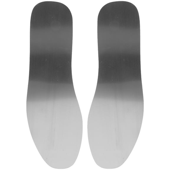 Tineasur 1Pair Lightweight Stainless Steel Shoe Inserts for Basketball and Work Boots