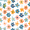 Colorful Flowers, variant on FORMRS Boys Pajama Pants with Pockets Size 6-8Y Kids Lounge Sleep Bottoms, Beige Triangles
