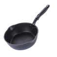 thumbnail image 1 of Utensilios de Cocina de Sartén de Fondo Compuesto de Acero Inoxidable Negro Antiadherente - 20 cm 20 centímetros Sunnimix Sartén, 1 of 8