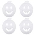thumbnail image 1 of Miangastore Intelligence Development Pumpkin Masks White 4Pcs 7.9x6.9in, 1 of 8