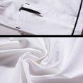 thumbnail image 4 of Cocina Chef Abrigos de manga corta de doble pecho Ropa de trabajo Cocina Chefs Use Cook Works Ropa para restaurante Hotel Use White 3xl seitruly HA011666-10, 4 of 7