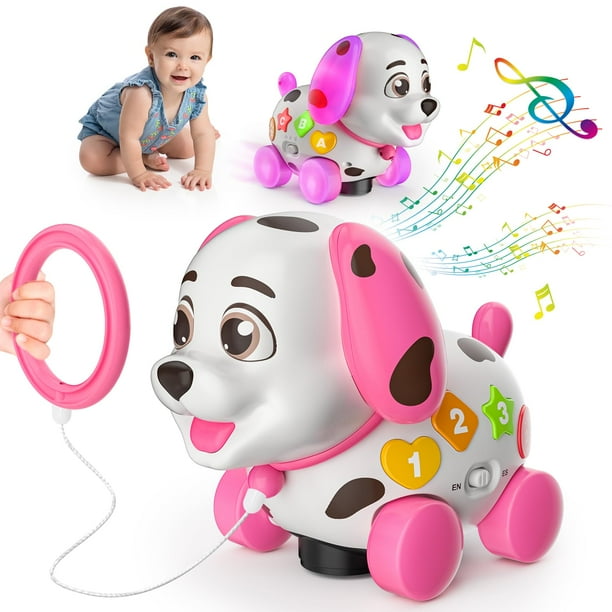 Juguete Musical para Bebé Zardali Cachorrito Bilingüe 6-18 Meses con Música