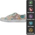 thumbnail image 3 of Dogo Vegan Leather Sneakers for Women - Handmade and Unique Fashion Sneakers for Women, Your Ride Your Bike Design, Size 10, 3 of 5