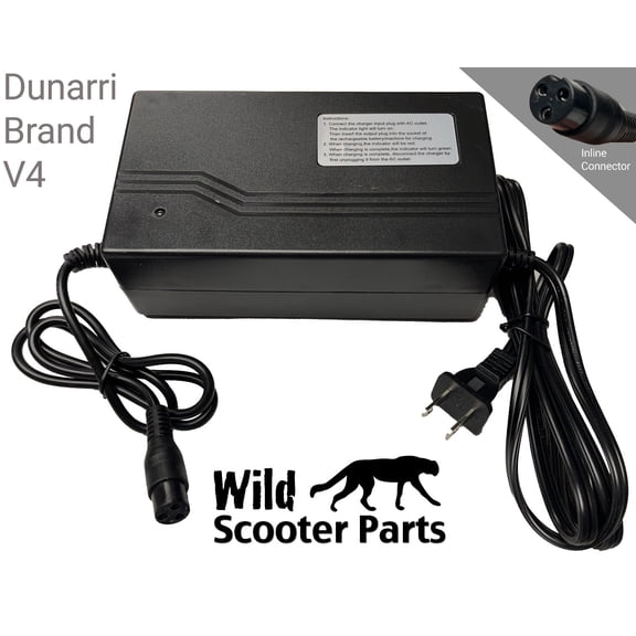 Cruzin Cooler Battery Charger 48V for 1000 watt models - 3.0A fast charge!