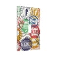 thumbnail image 2 of Kll Travel Stamp Wall Plate,Gloss Finish,Standard Size 1 - 5" X 3", Polycarbonate Thermoplastic,Electric Receptacle Plug Covers, 2 of 8