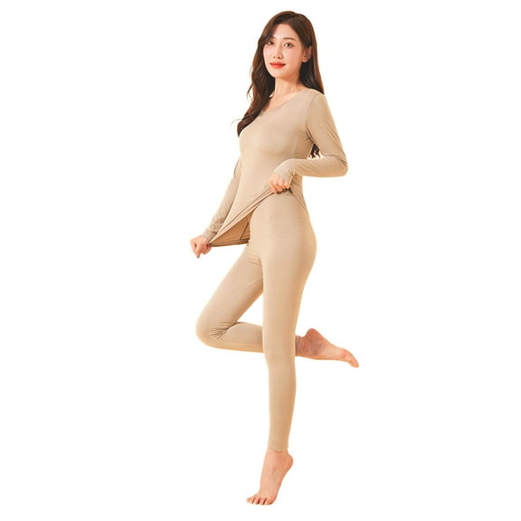Winter Long Johns Underwear Set Women's Ultra-Soft Thermal Base Layer Bienvenido