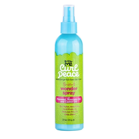 Just For Me Curl Peace 5-in-1 Wonder Spray 8 oz., for Kids, Female, Frizz Control