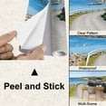 thumbnail image 4 of Peel and Stick Wallpaper Canvas Road around Farm field beach Inishmore Modern Art Wall Mural Decor Self Adhesive and Removable 100in x 144in, 4 of 7