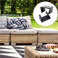 thumbnail image 2 of maskred 8Pcs Patio Furniture Clips Wicker Furniture Clips Sofa Rattan Chair Fasteners Clip for Outdoor Patio 4.25cm, 2 of 9