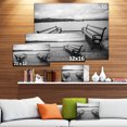 thumbnail image 3 of Bancs sur Pont au Bord de l'Eau - Impression sur Toile, 3 of 4