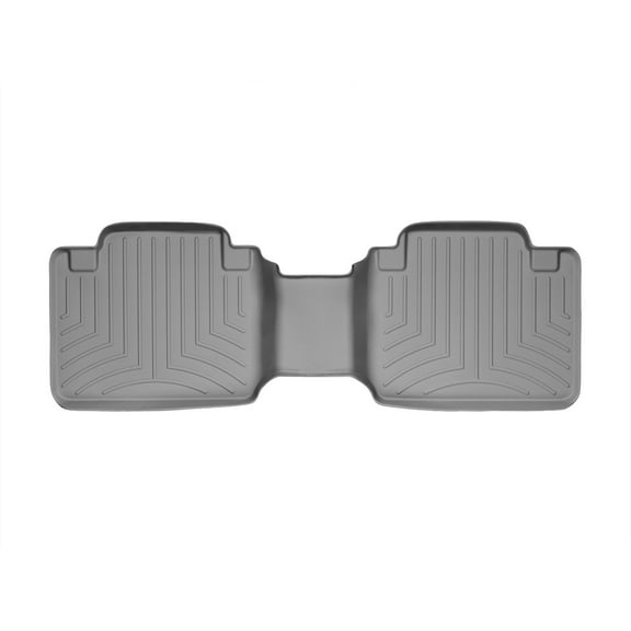 WeatherTech Custom Fit FloorLiners compatible with 2005-2011 Toyota Tacoma - 2nd Row, Grey