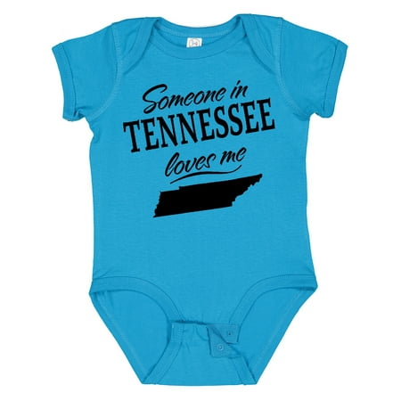 

Inktastic Someone in Tennessee Loves Me Gift Baby Boy or Baby Girl Bodysuit