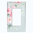 thumbnail image 5 of Metal Light Switch Plate Cover Elegant Floral Musical Damask Mint FLW113, 5 of 13
