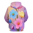 thumbnail image 3 of Colorful Spring Flowers Men's Women New Sweatshirt Hoodie Men's Plus Size Sweatshirt Hooded Sweatshirt 3d Printed Street Men's Cloth, 3 of 6