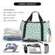 thumbnail image 5 of Easygdp Sea Turtle Bolsa de Gimnasio, Bolsa de Viaje Duffel, Bolsa de Fin de Semana con Compartimentos, Bolsa de Mano para Noche, 5 of 7