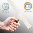thumbnail image 3 of Cord Hider Wall for One Cord in Cord Covers for Wires on Wall Easy Install Cable Cover Wall Cable Raceway Hide Cords Cable Hider Cord Management Wall x Lin W.in H.in, 3 of 8