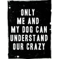 thumbnail image 2 of Villa, Milli 19x24 White Modern Wood Framed Museum Art Print Titled - Dog Crazy, 2 of 4